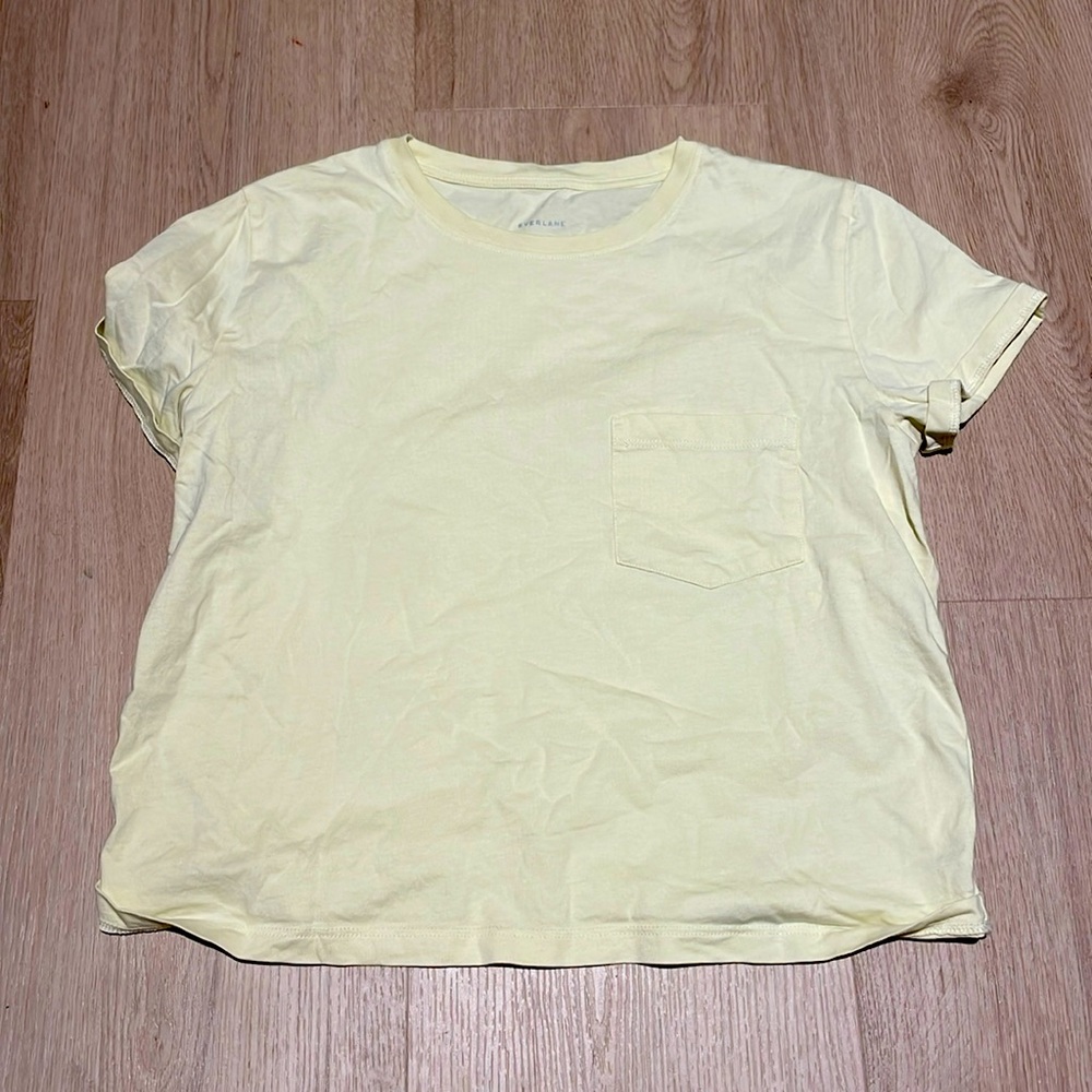 Everlane baby tee with pocket